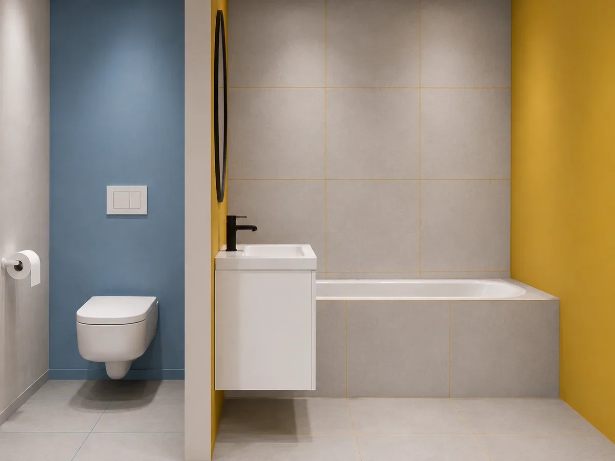 Designové spolubydlení – čtyři pokoje, velký společný obývák s kuchyní, dvě koupelny — fotka 8