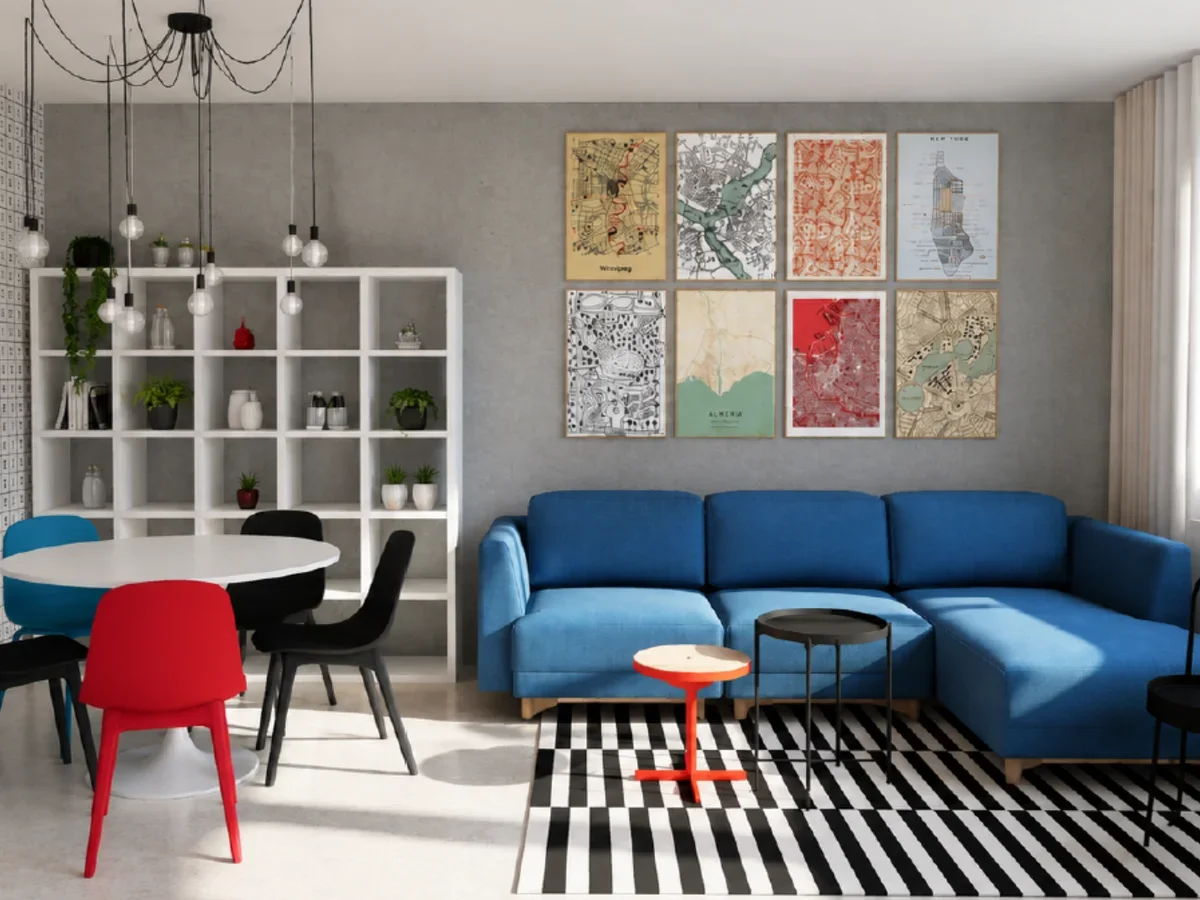 Designové spolubydlení – čtyři pokoje, velký společný obývák s kuchyní, dvě koupelny — fotka 9