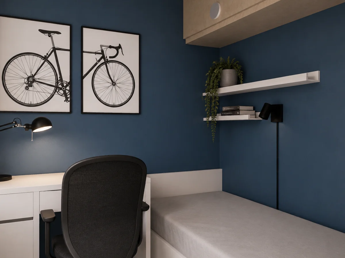 Designové spolubydlení – čtyři pokoje, velký společný obývák s kuchyní, dvě koupelny — fotka 8